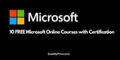 Microsoft Online cources with certification
